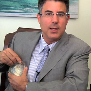 Dr. Andrew Cohen in his office