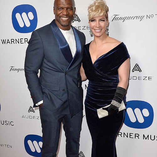 Terry Crews and his wife Rebecca King-Crews