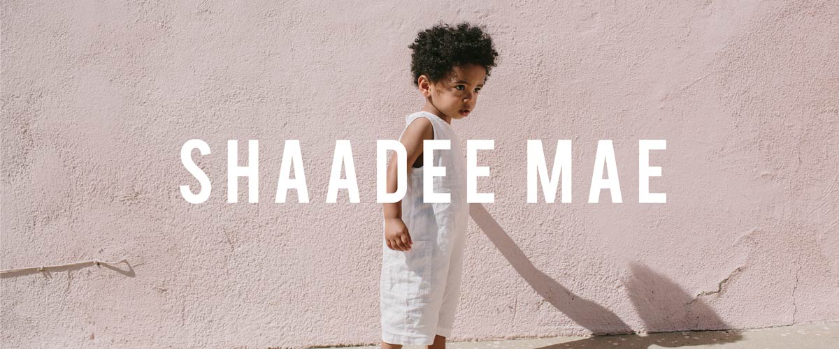 A Plant Based Unisex Clothing Line for Kids— From Shaadee Mae